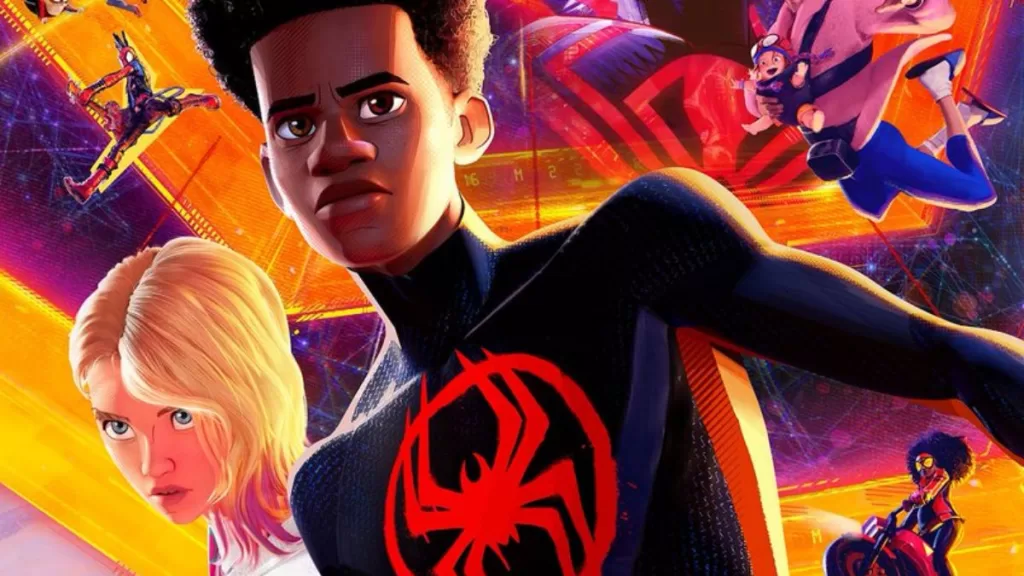 Pelicula Spiderverse MARVEL