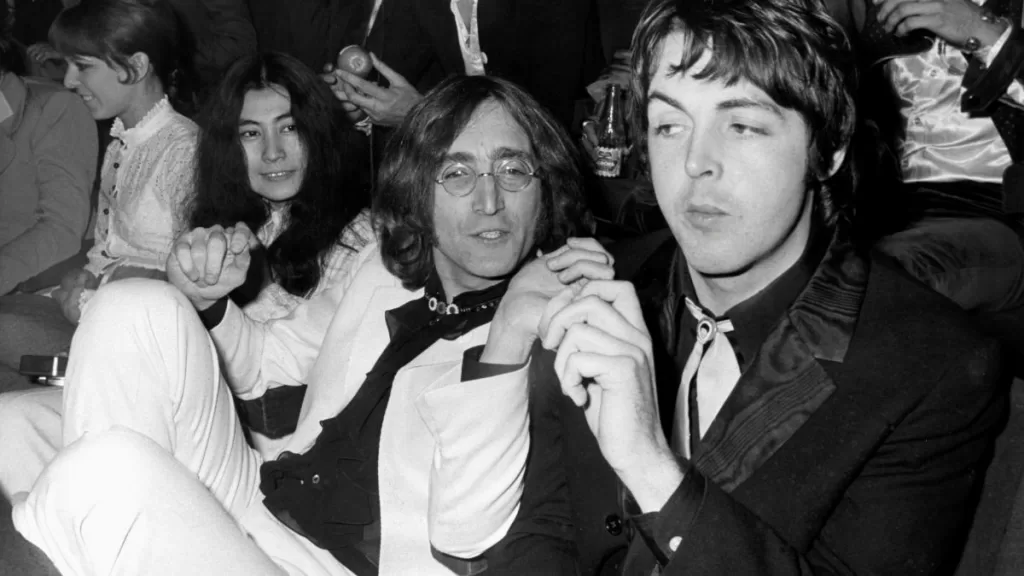 The Beatles Paul McCartney John Lennon Yoko Ono GettyImages-91139147 web