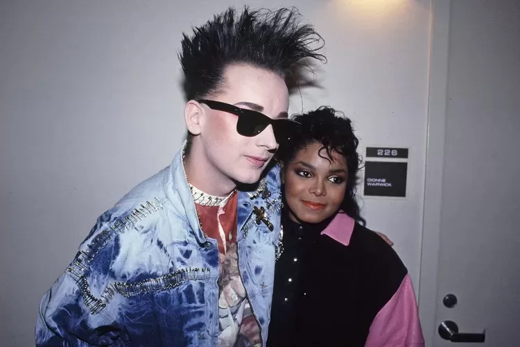 Boy George y Janet Jackson