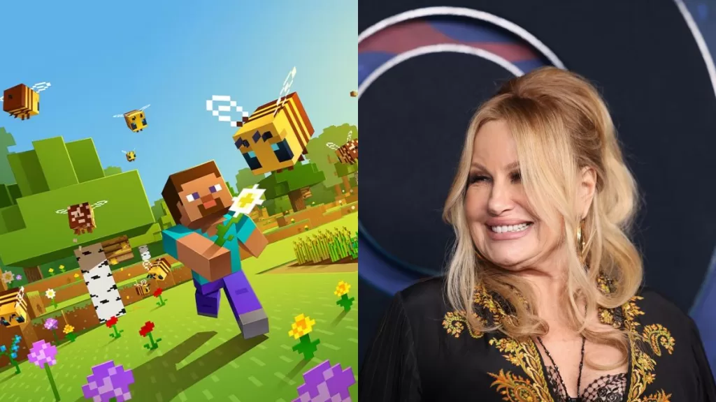 Jennifer coolidge y Minecraft