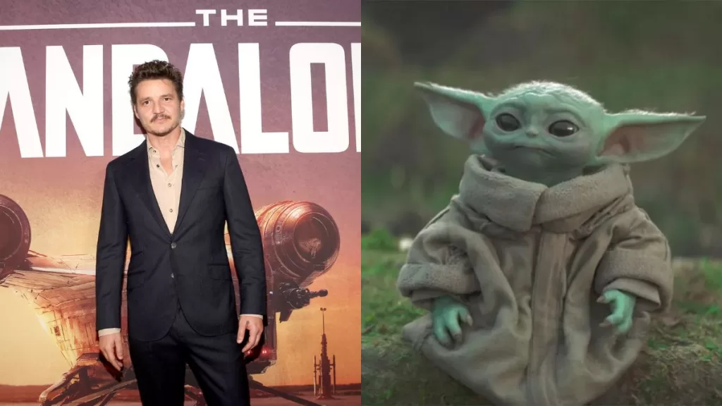 Pedro Pascal The mandalorian grogu