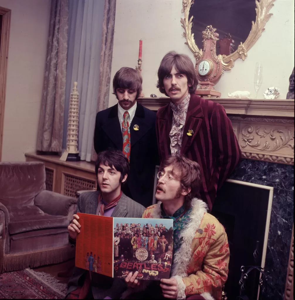 The Beatles en 1967. Foto: Getty images.