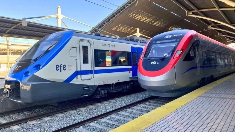 Tren Santiago Curicó EFE