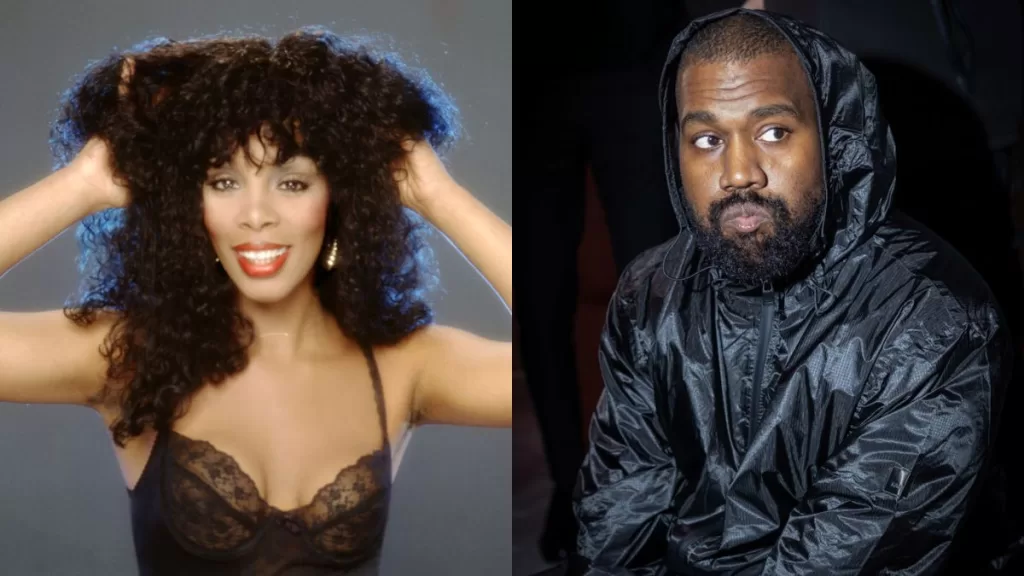 Donna Summer y Kanye West Getty Images