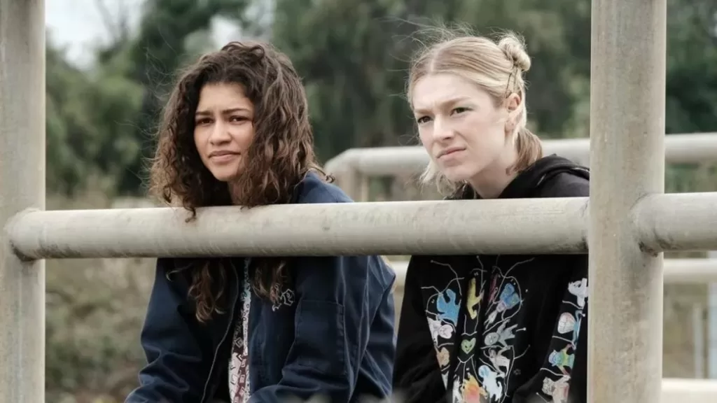 Euphoria Zendaya, Hunter Schafer HBO