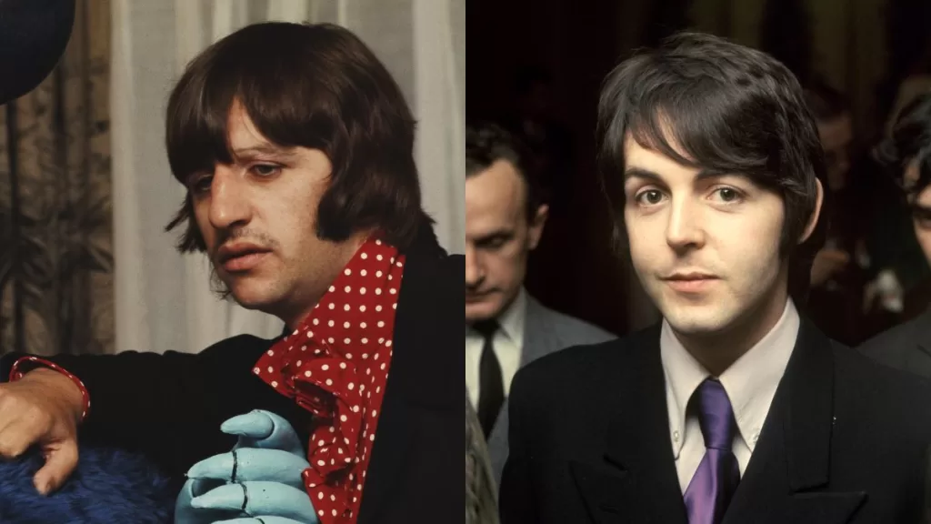 Ringo Starr Paul McCartney