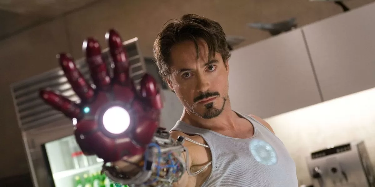 Robert Downey Jr en Iron Man