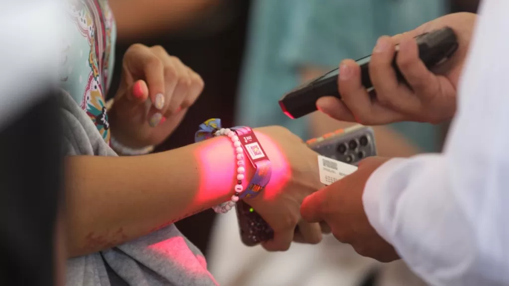 Pulsera Cashless