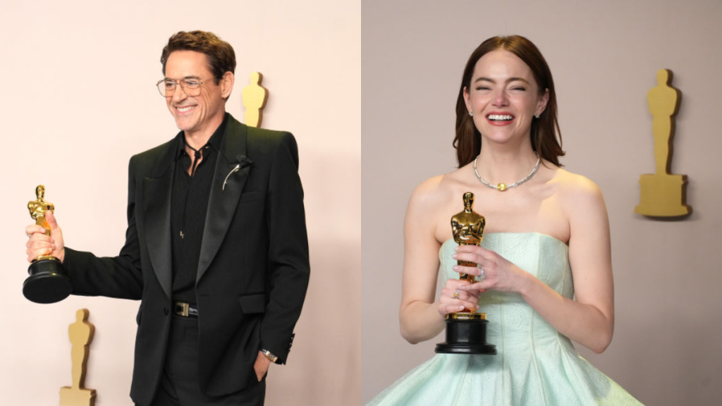 Robert Downey Emma Stone