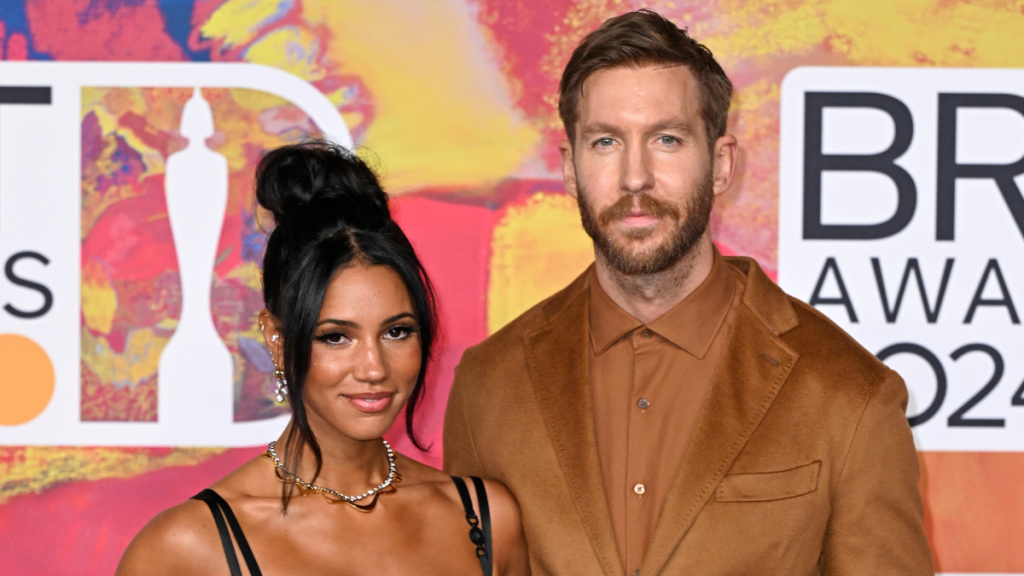 Vick Hope y Calvin Harris