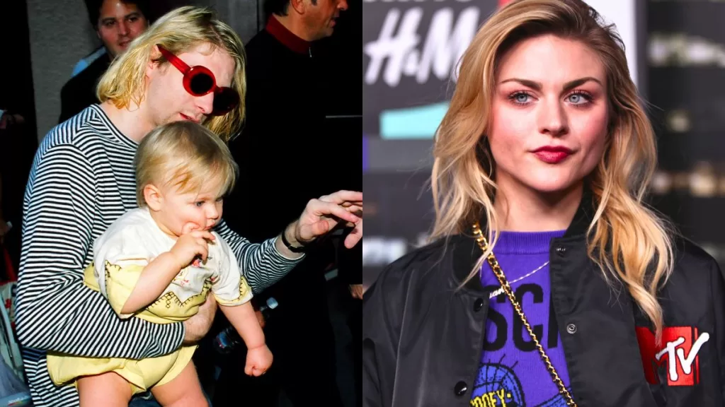 Frances Bean y Kurt Cobain