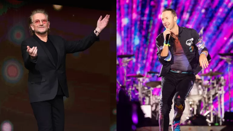 Bono U2 Chris Martin