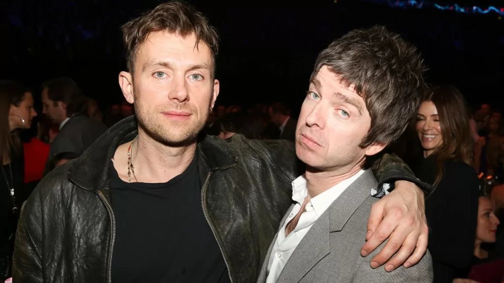 Damon Albarn Blur Oasis Noel GallagherGettyImages-1493465911 web