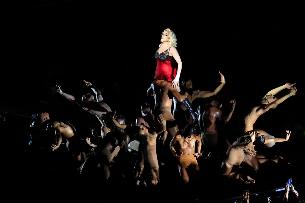 Madonna en Rio de Janeiro. Foto: Getty Images. 