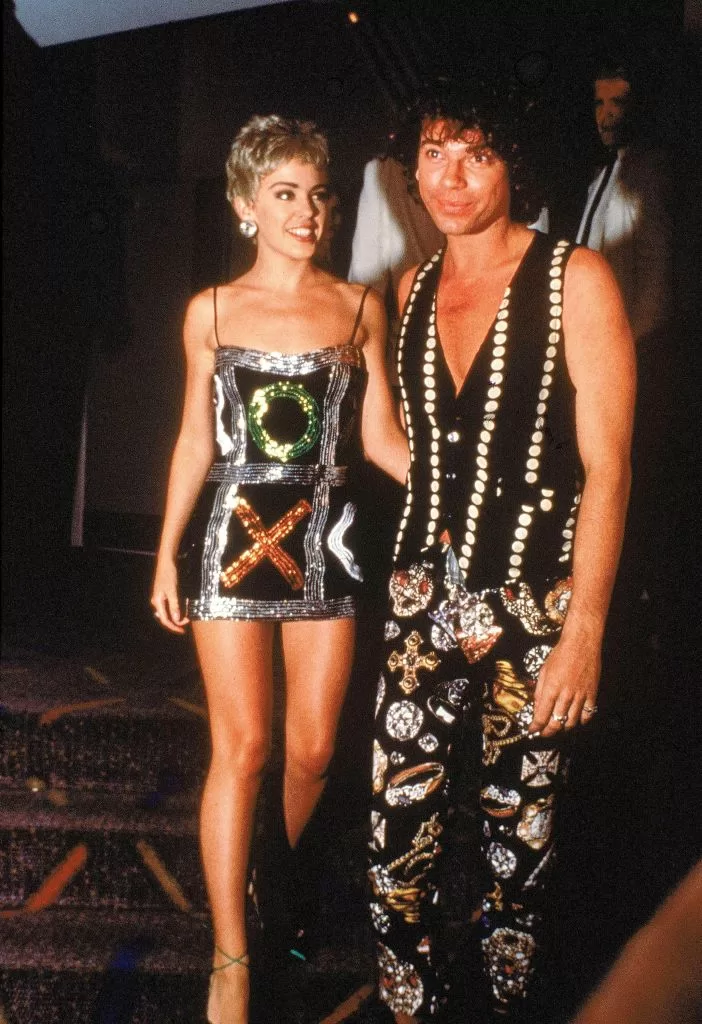 Kylie Minogue y Michael Hutchence. Foto: Getty Images.