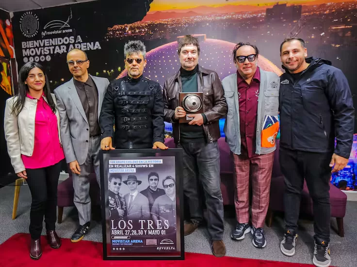 Reconocimiento Movistar Arena Los Tres. Foto: ADN