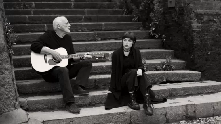 Romany y David Gilmour