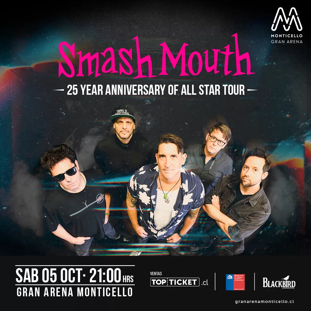 Smash Mouth en Chile 1080x1080