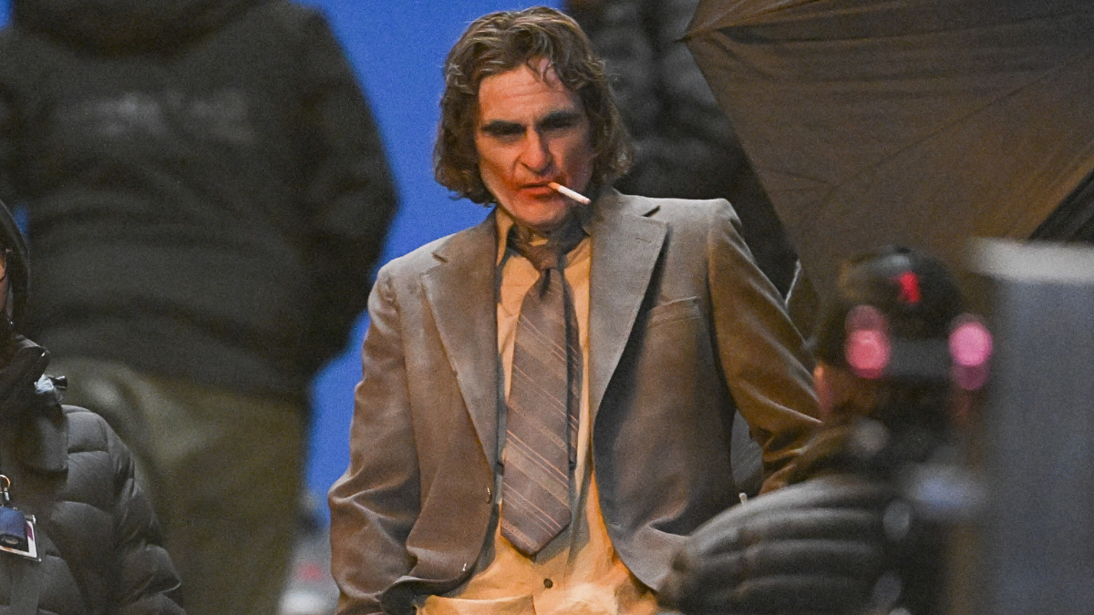 Joaquin Phoenix en el set The Joker 2 GettyImages