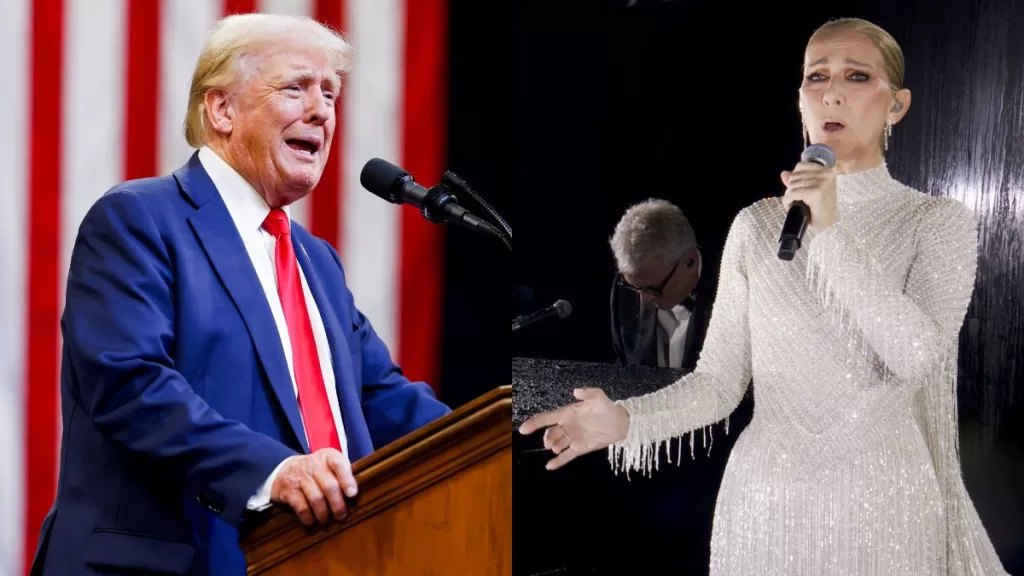 Celine Dion Donald Trump