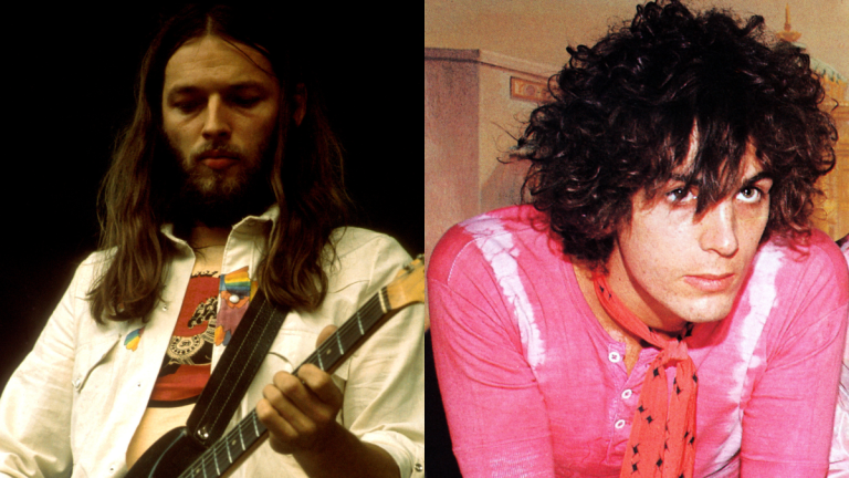 David Gilmour y Syd Barrett