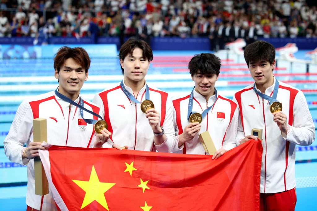 Equipo de China de Natación.