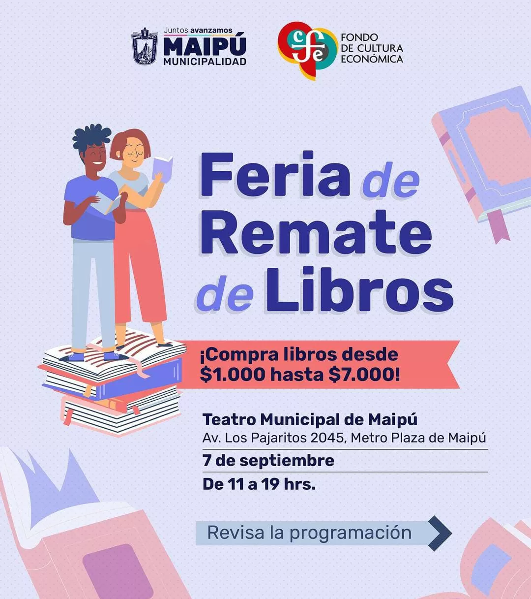 Itinerario Tercera Feria de Remates de Libros (Fondo de Cultura Económica)