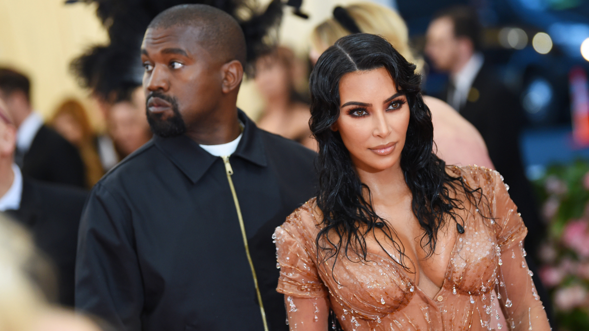 Kim Kardashian y Kanye West Foto Getty Images