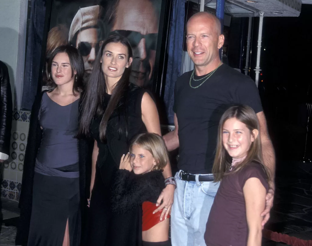 Bruce Willis y Demi Moore