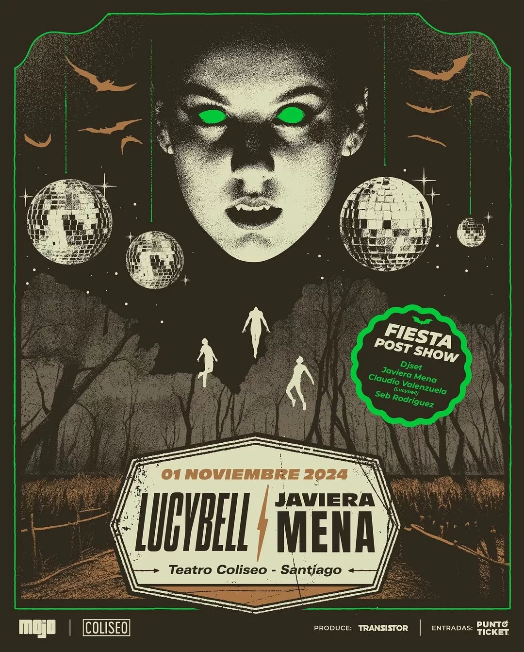 Lucybell y Javiera Mena en Teatro Coliseo