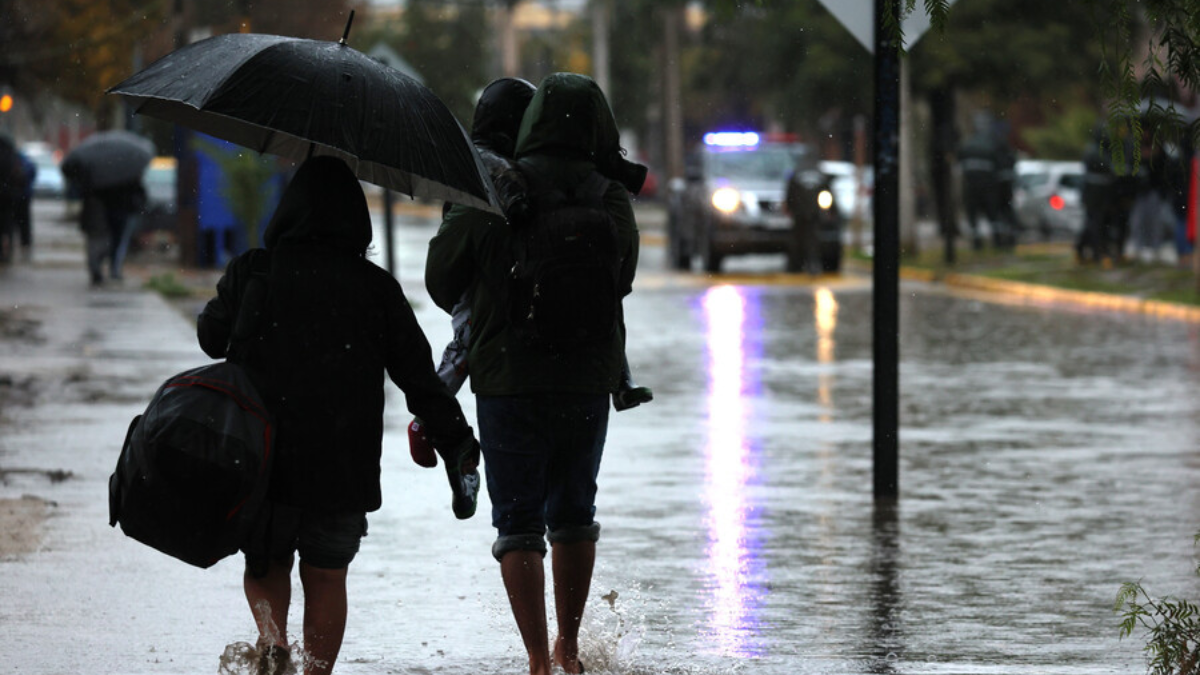 Pronóstico de lluvias en la zona sur de Chile para Fiestas Patrias