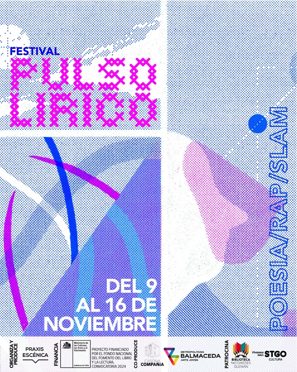 Afiche Festival Pulso Lírico 2024