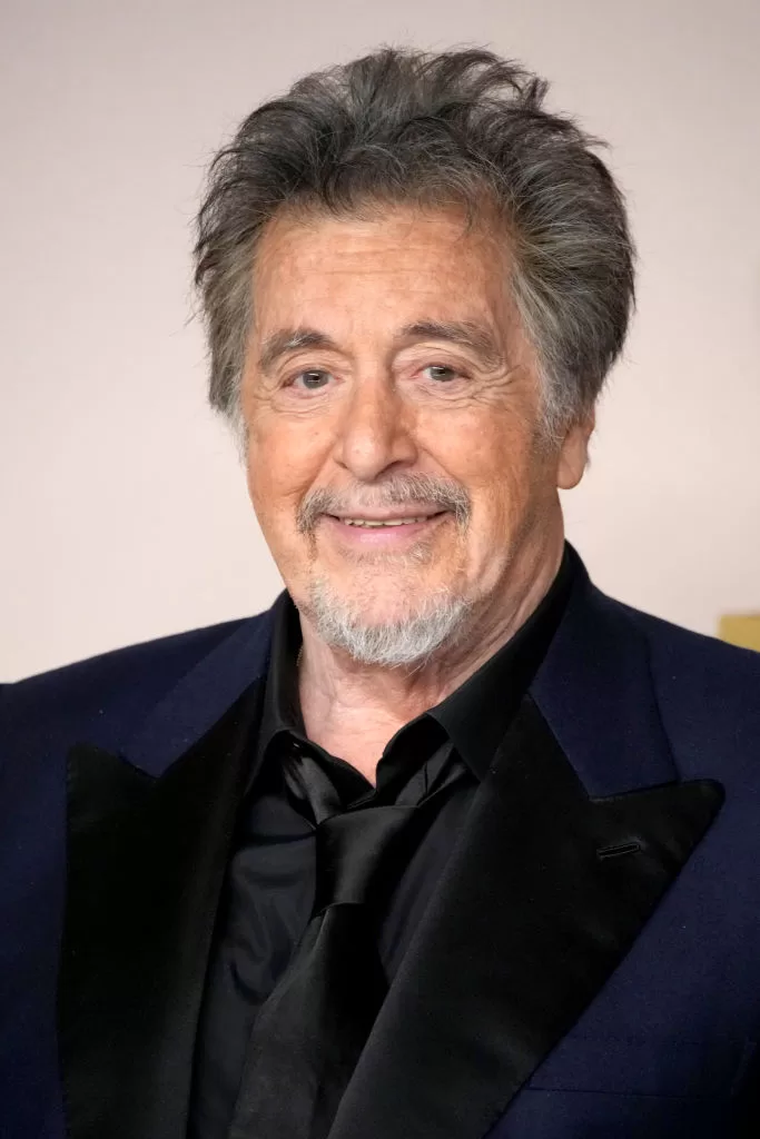 Al Pacino en los Oscars 2024. Foto: Getty Images.