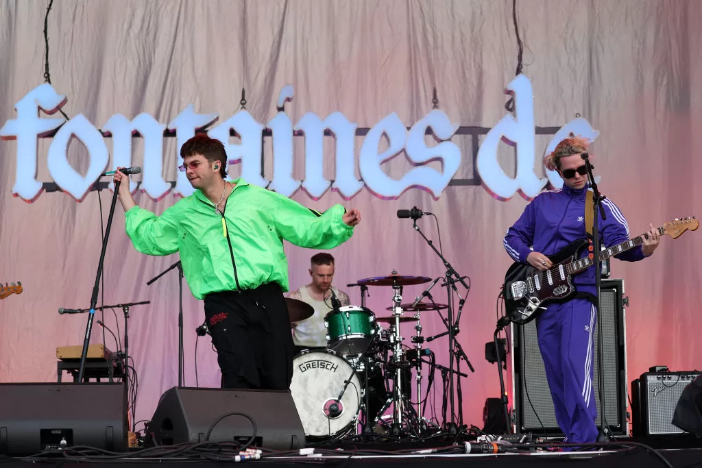 Fontaines D.C. en el Reading Festival 2024 (Getty Images)