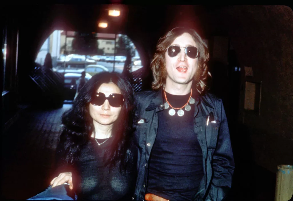 John Lennon y Yoko Ono