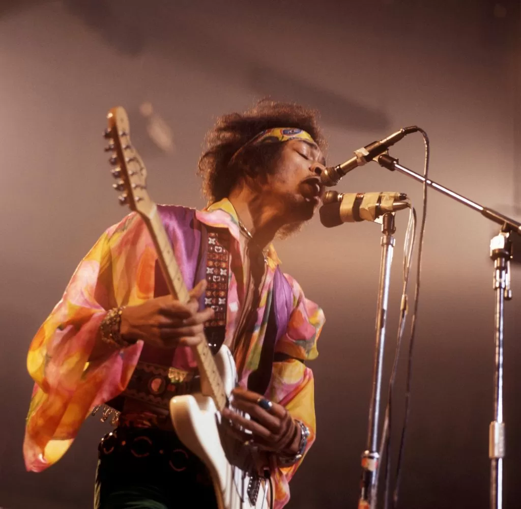 Jimi Hendrix en el Royal Albert Hall, 1969 | Getty Images