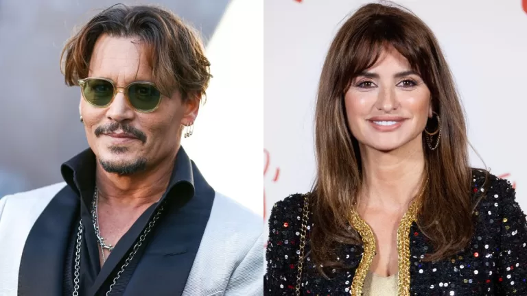 Johnny Depp y Penélope Cruz