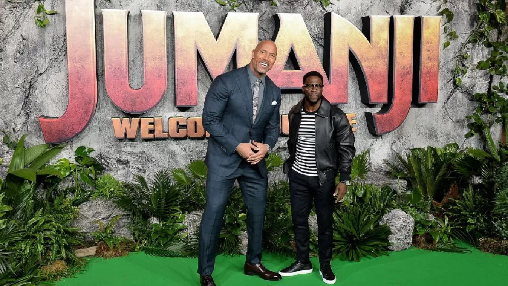 Dwayne Johnson y Kevin Hart