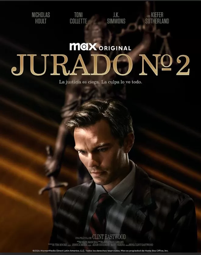 Poster oficial de Jurado N°2 | Warner Media