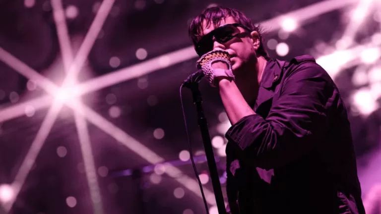 Julian Casablancas en Lollapalooza Brasil. Foto: GettyImages.