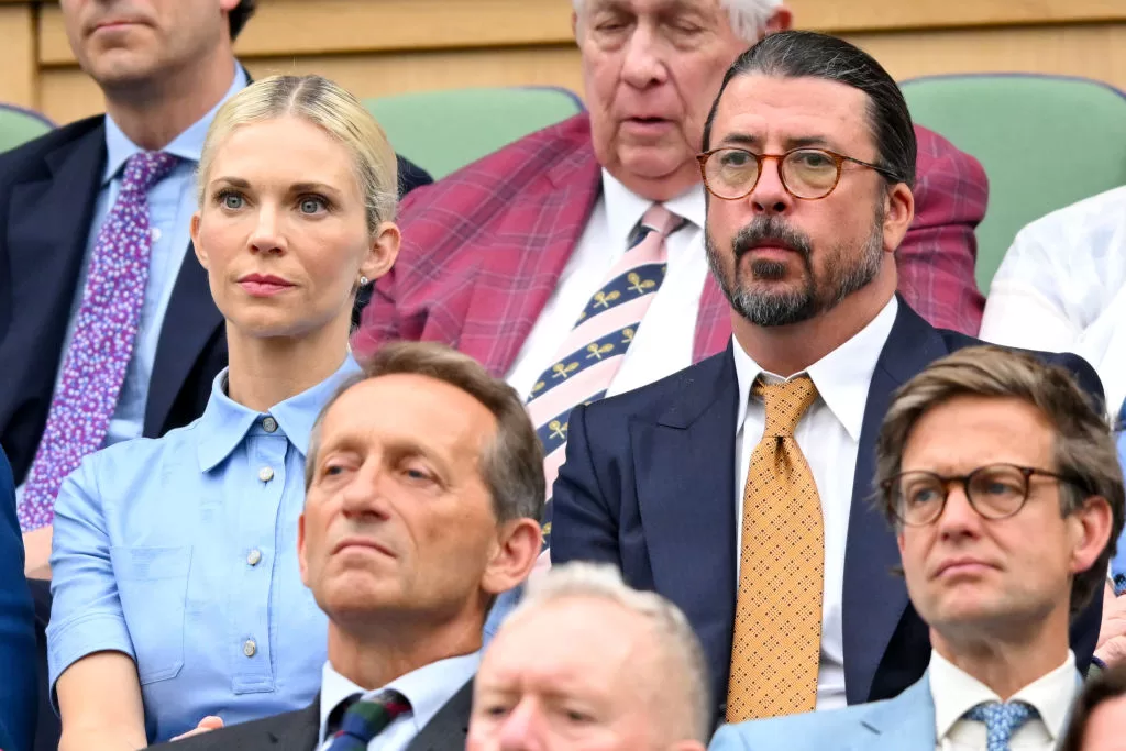 Jordyn Blum y Dave Grohl. Foto: Getty Images 