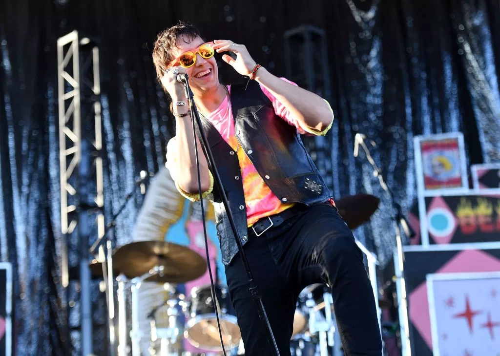 Julian Casablancas en concierto con The Strokes. Foto: GettyImages. 