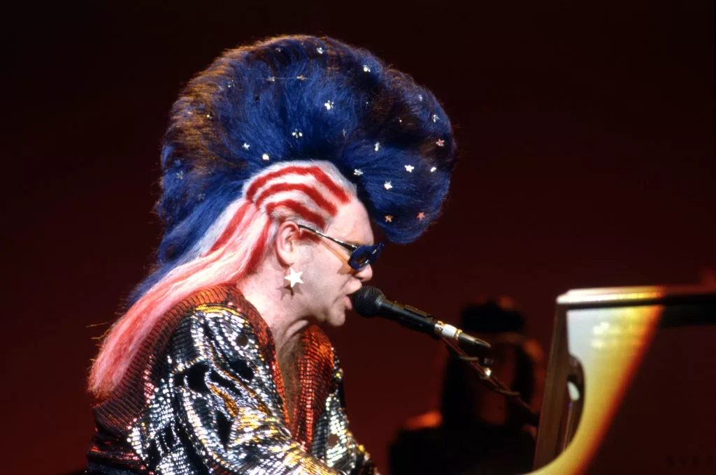 Elton John, Michigan, 1986 | Getty Images