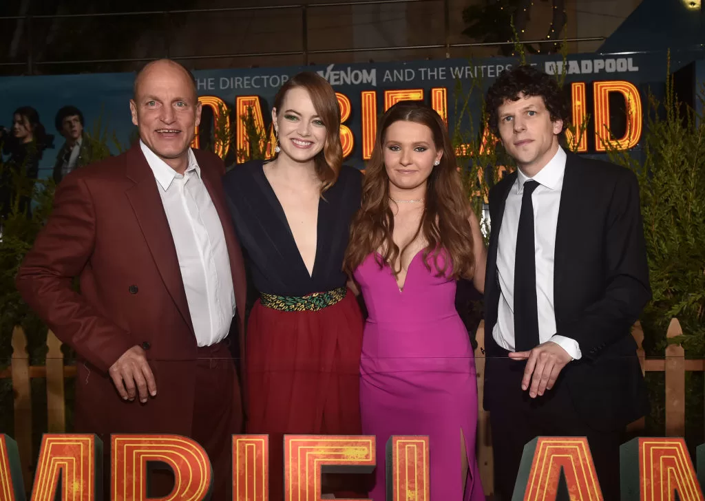 Elenco del filme en la Premiere de Zombieland: Double Tap (2019) | Getty Images