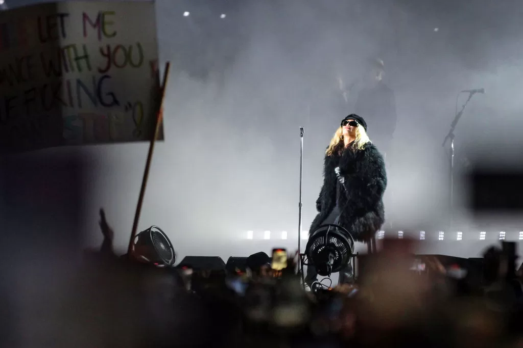 Miley Cyrus en Corona Capital 2022.