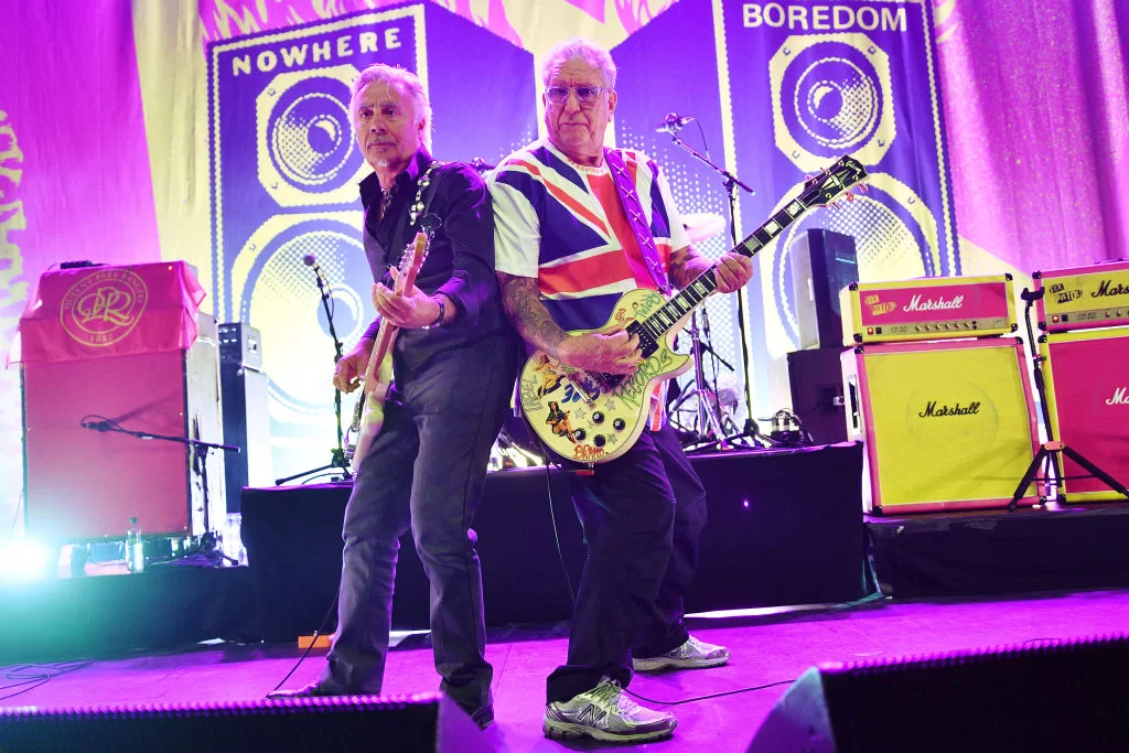 Glen Matlock junto a Steve Jones, 2024 | Getty Images