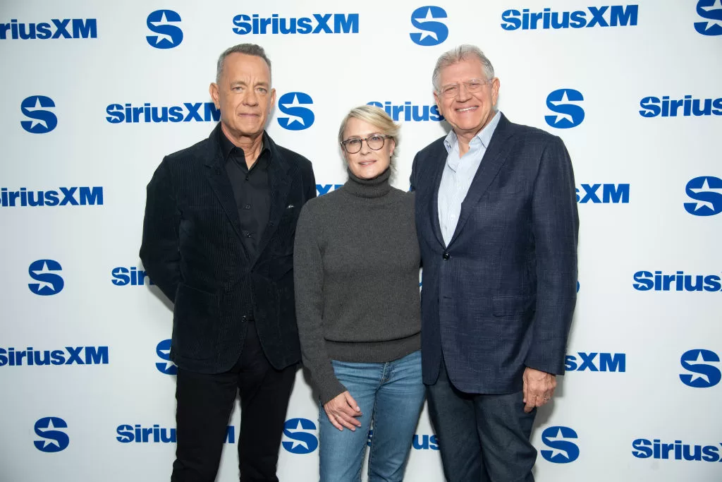 Tom Hanks Robin Wright y Robert Zemeckis, 2024 | Getty Images