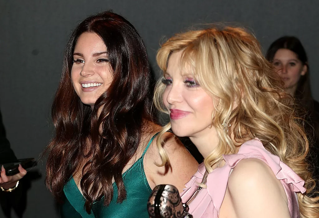 Lana del Rey y Courtney Love 