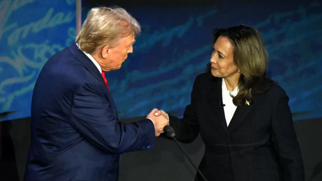 Kamala Harris y Trump