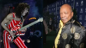 Van Halen y Quincy Jones